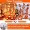Timer & 3-Pack 30Ft Fall Garland with 60 LED Lights – Battery Operated Realistic Maple Leaf Garland, Waterproof Thanksgiving, Halloween, and Christmas Decorations for Home Indoor & Outdoor